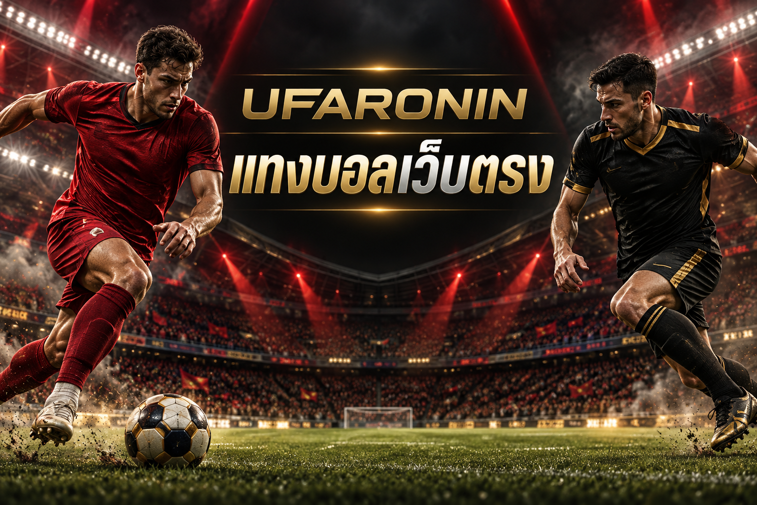 แทงบอลเว็บตรง UFARONIN ราคาบอลครบ เล่นผ่านมือถือสะดวก