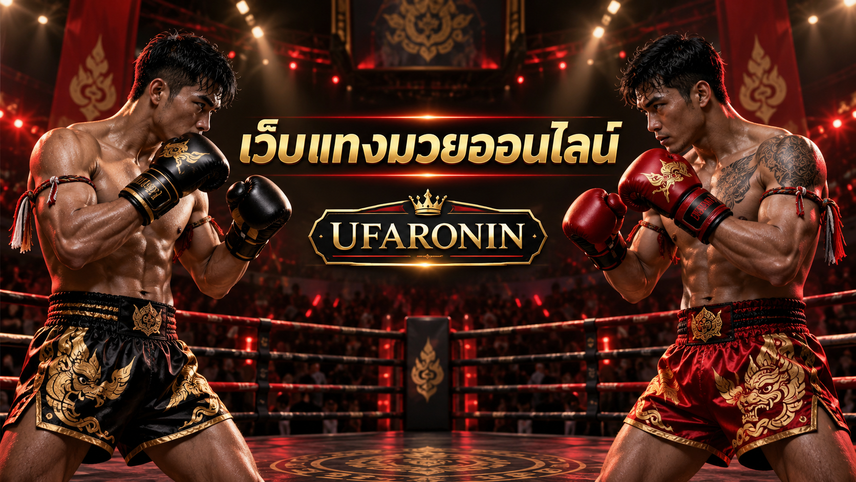 เว็บแทงมวยออนไลน์ UFARONIN เช็กมวยไทย ราคามวยครบ