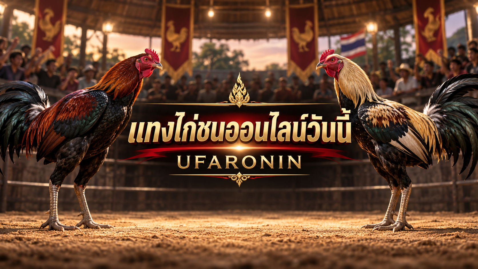 แทงไก่ชนออนไลน์วันนี้ เช็กโปรแกรม คู่ชน และข้อมูลก่อนเดิมพัน